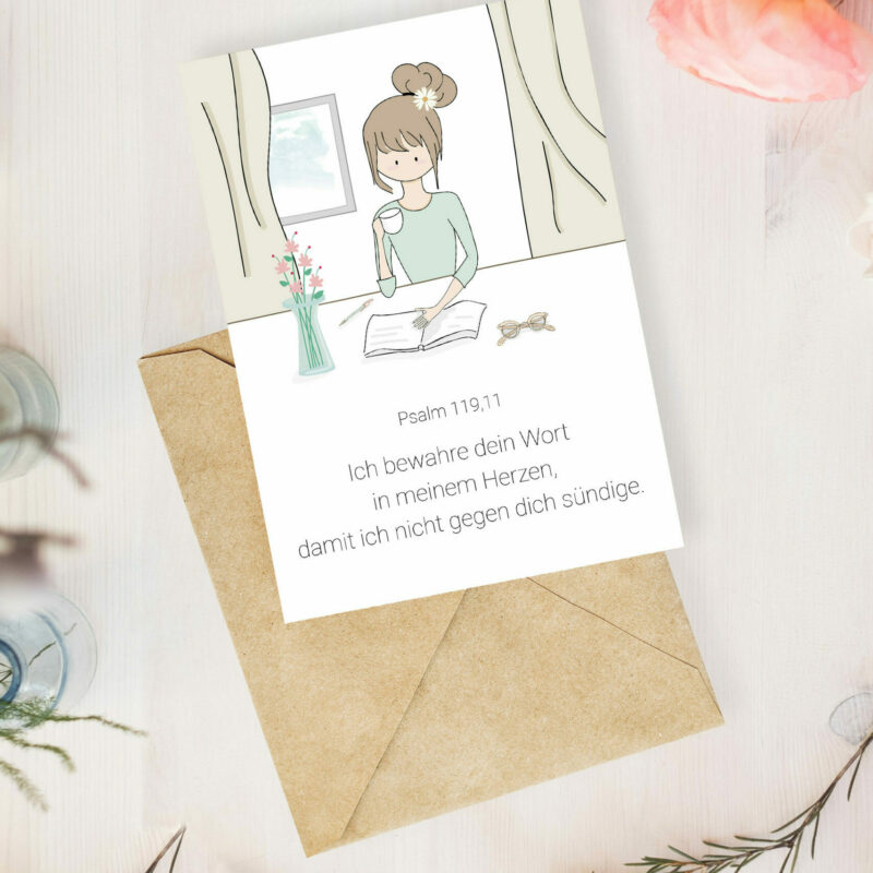 Karte Mia Psalm 119,11