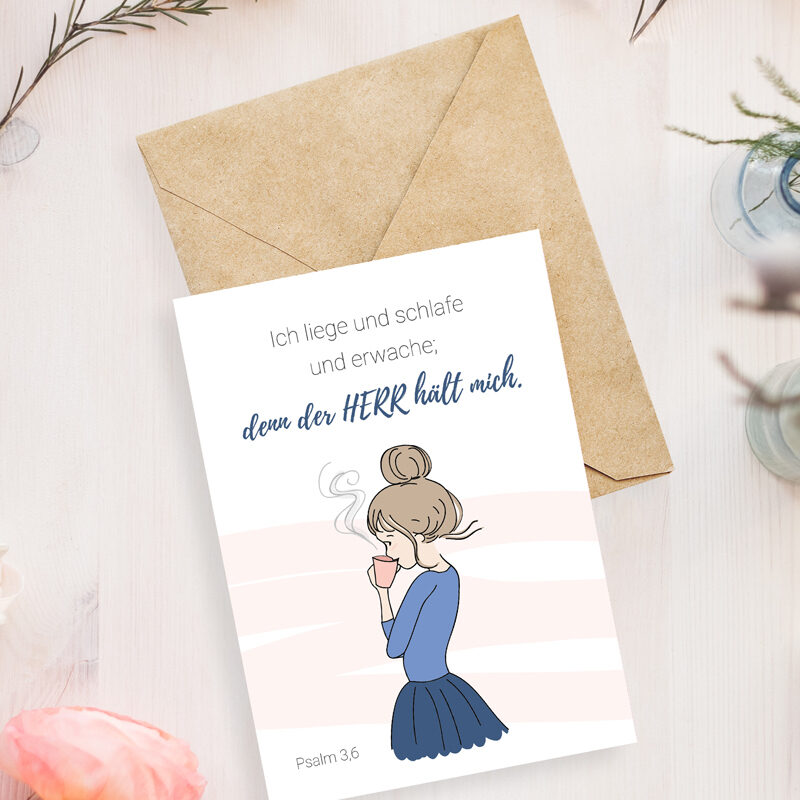 Karte Mia Psalm 3,6