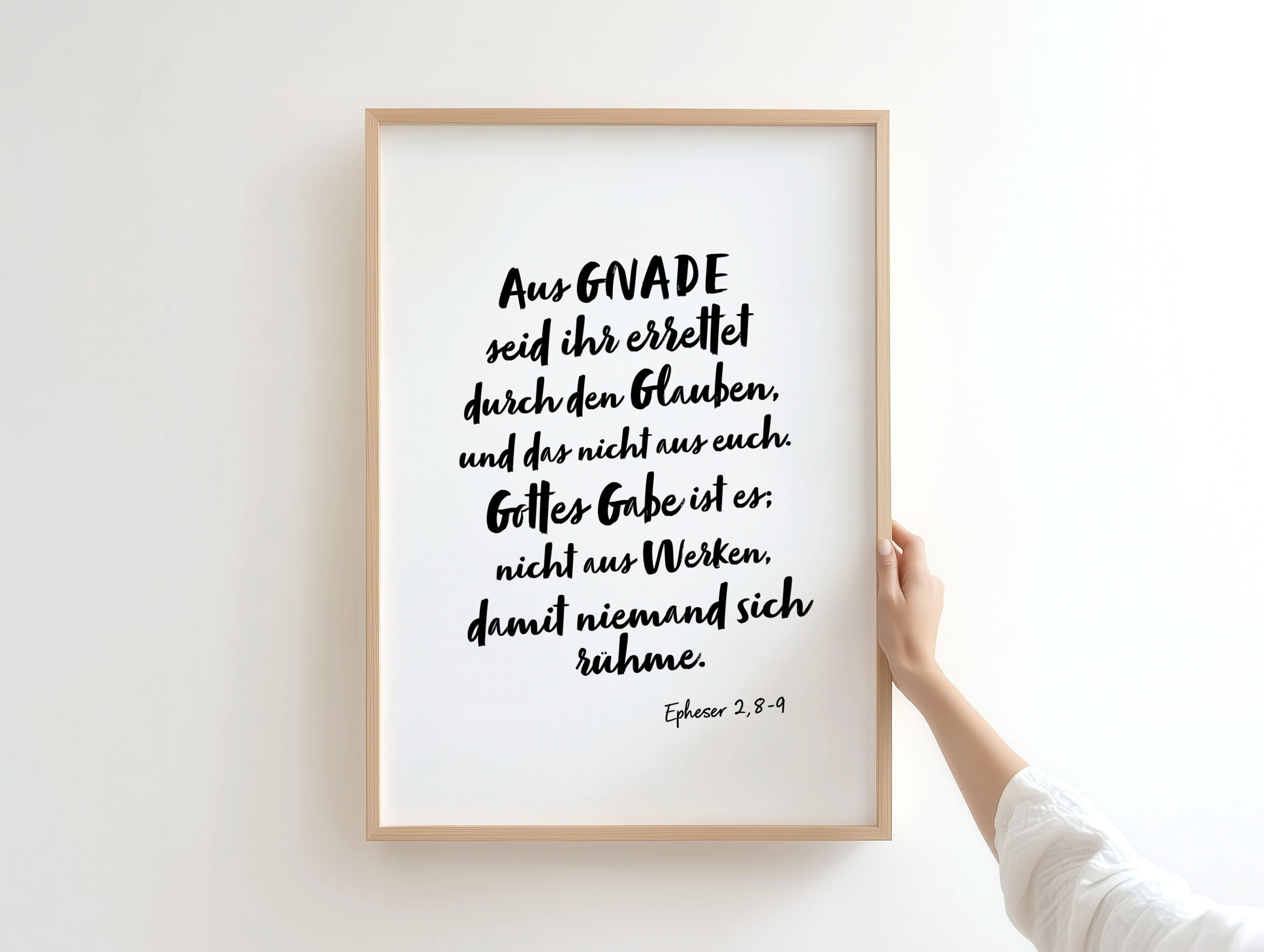 Poster Epheser 2,8