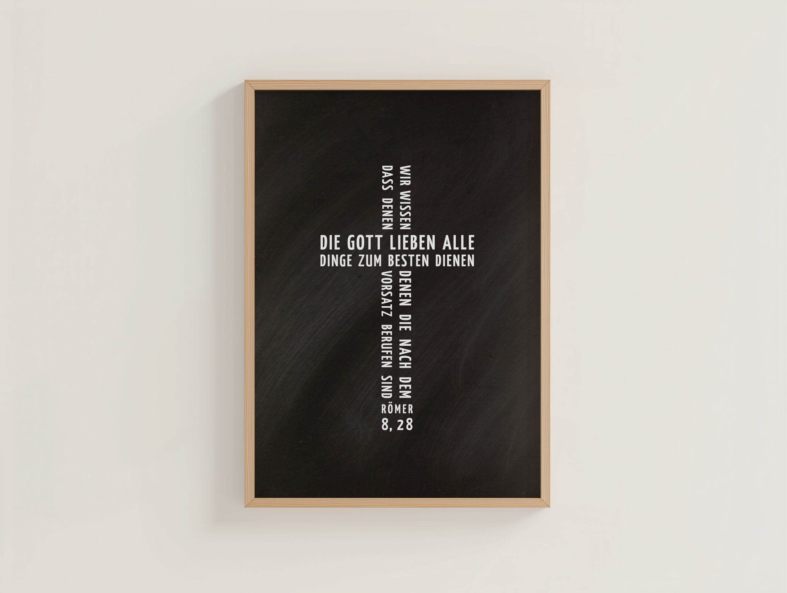 Poster A3 Römer 8,28