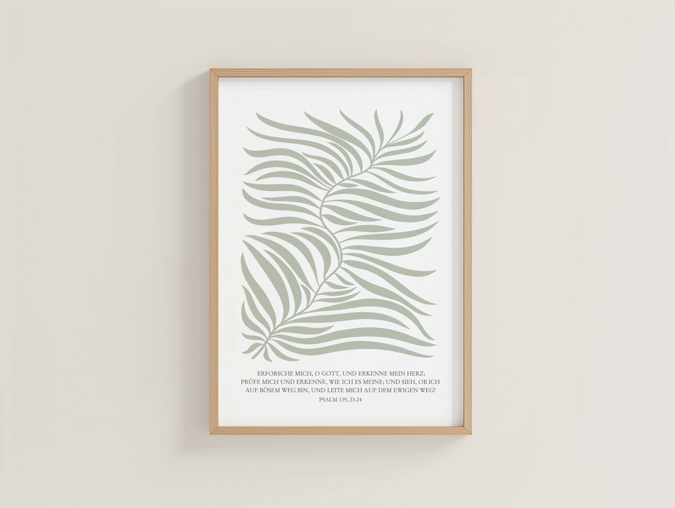 Poster A4 Psalm 139