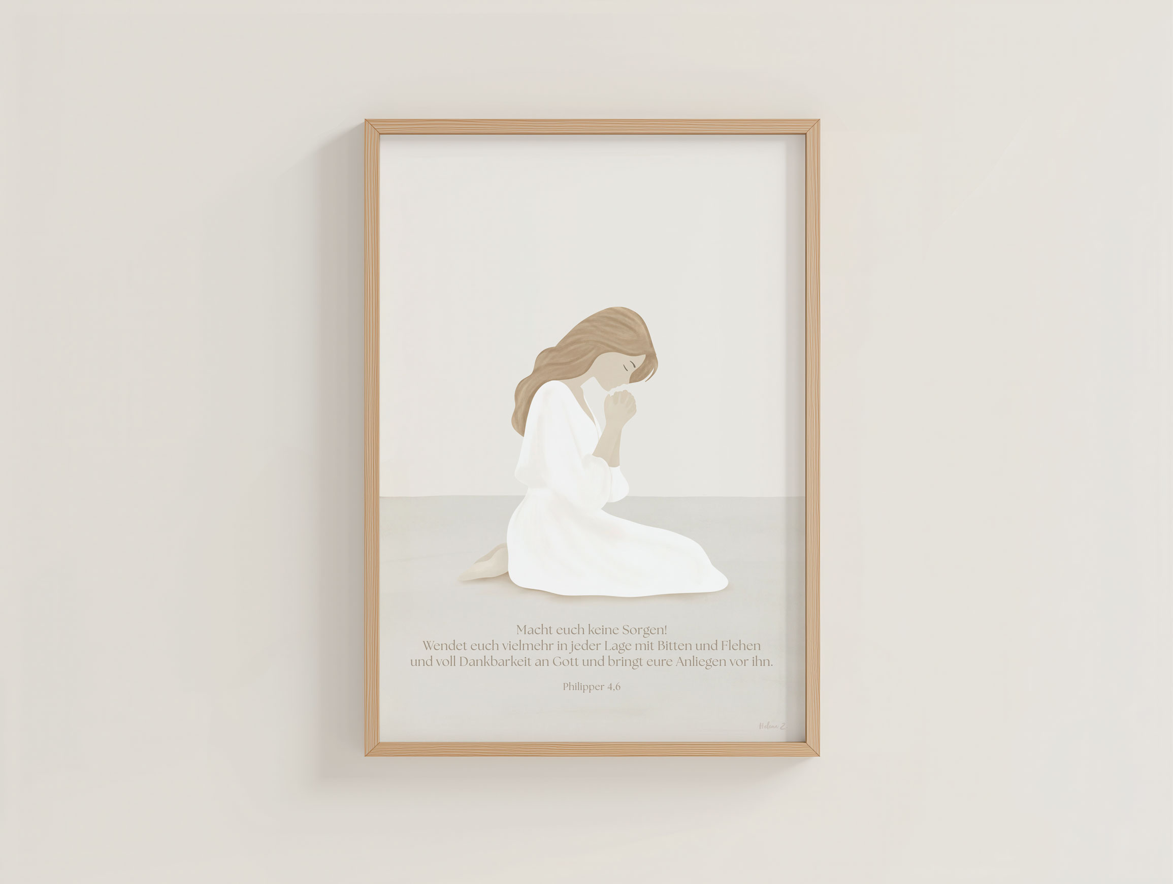 Poster A4 Philipper 4,6
