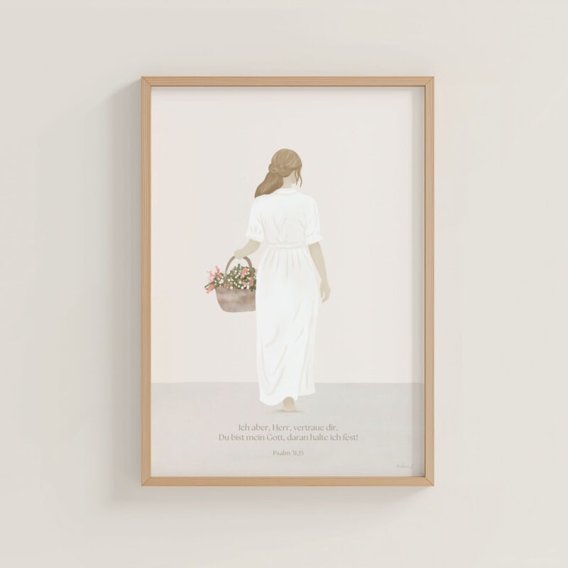 Poster A4 Psalm 31,15