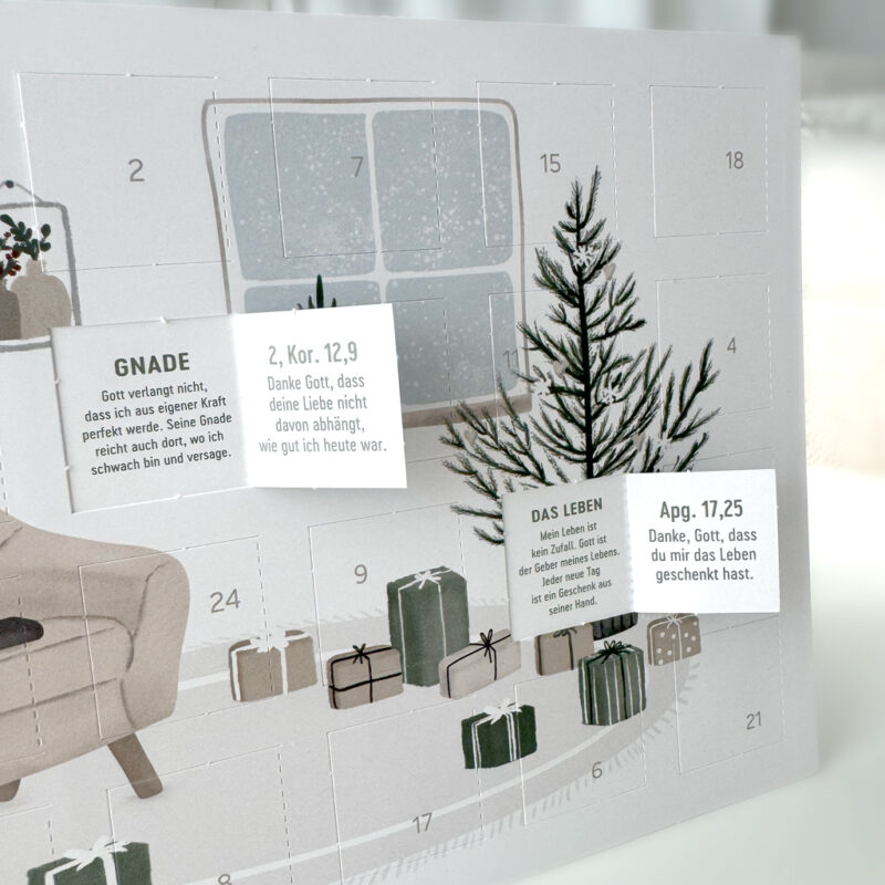 Adventskalender – Geschenke, die Gott dir macht A5