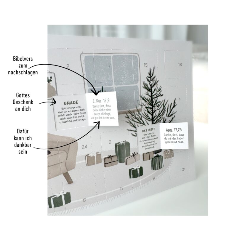 Adventskalender – Geschenke, die Gott dir macht A5